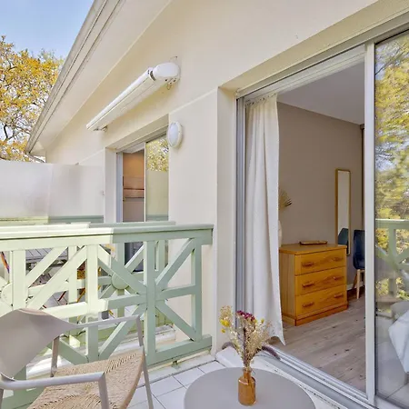 Arcachon: T2 Résidentiel Près Plage, 2 Balcons - Fr-1-433-137 Apartamento *